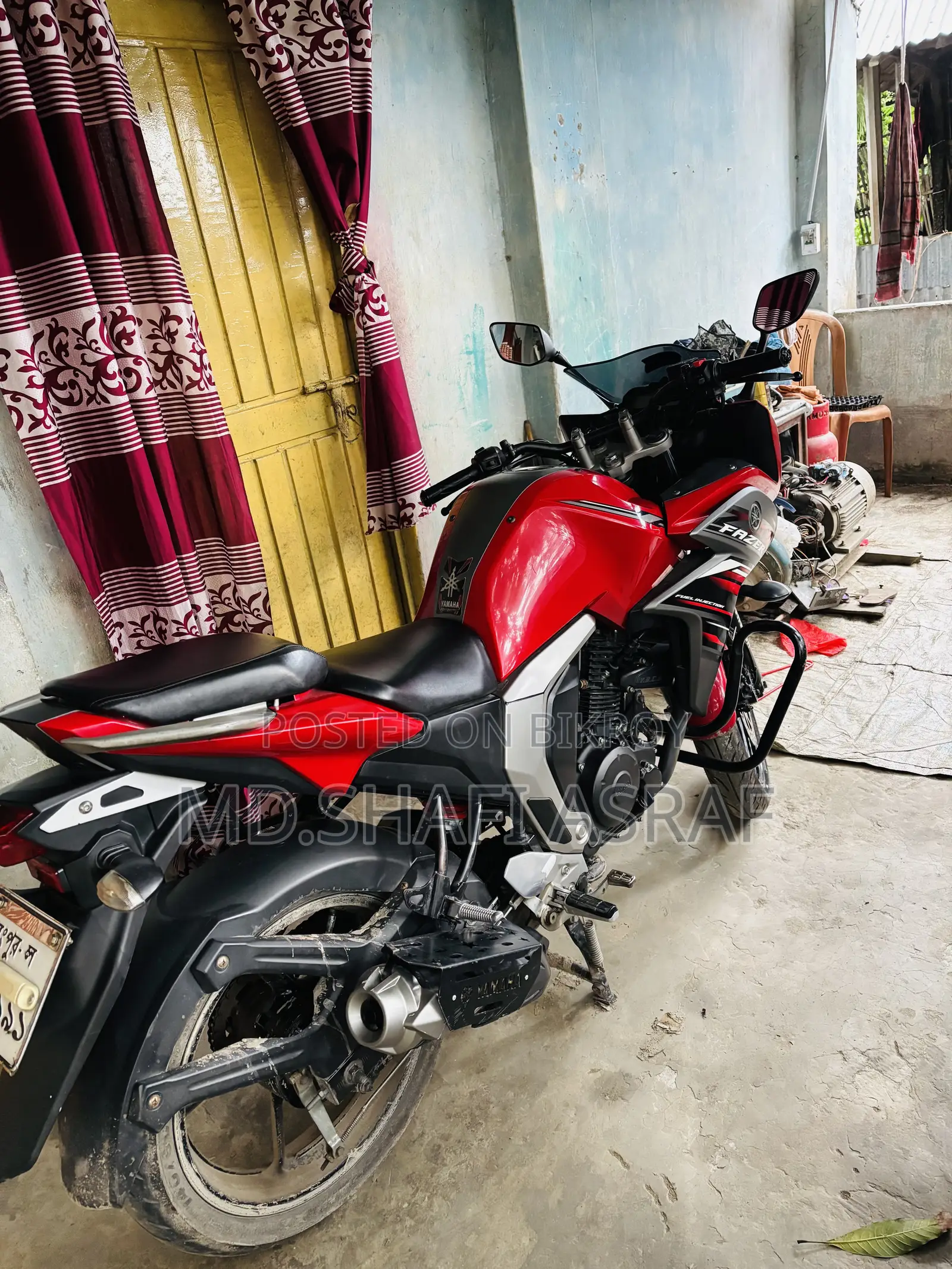 Yamaha Fazer V2 2021 Red