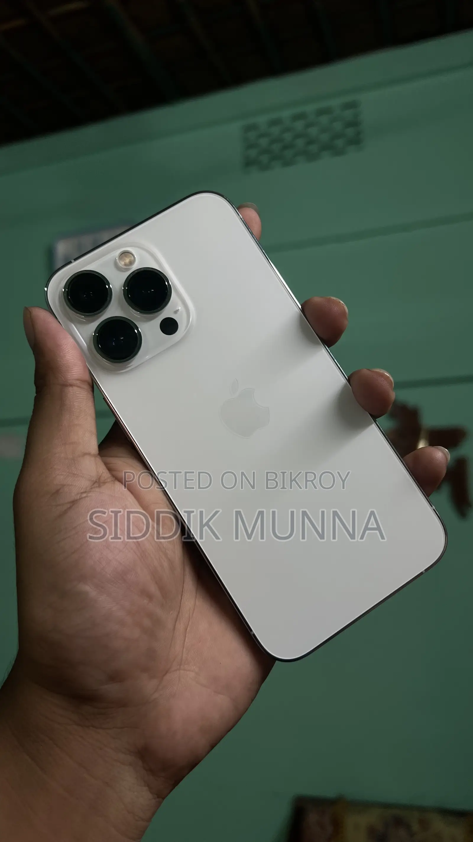 নতুন অ্যাপল আইফোন ১৩ প্রো ১২৮ জিবি সাদা