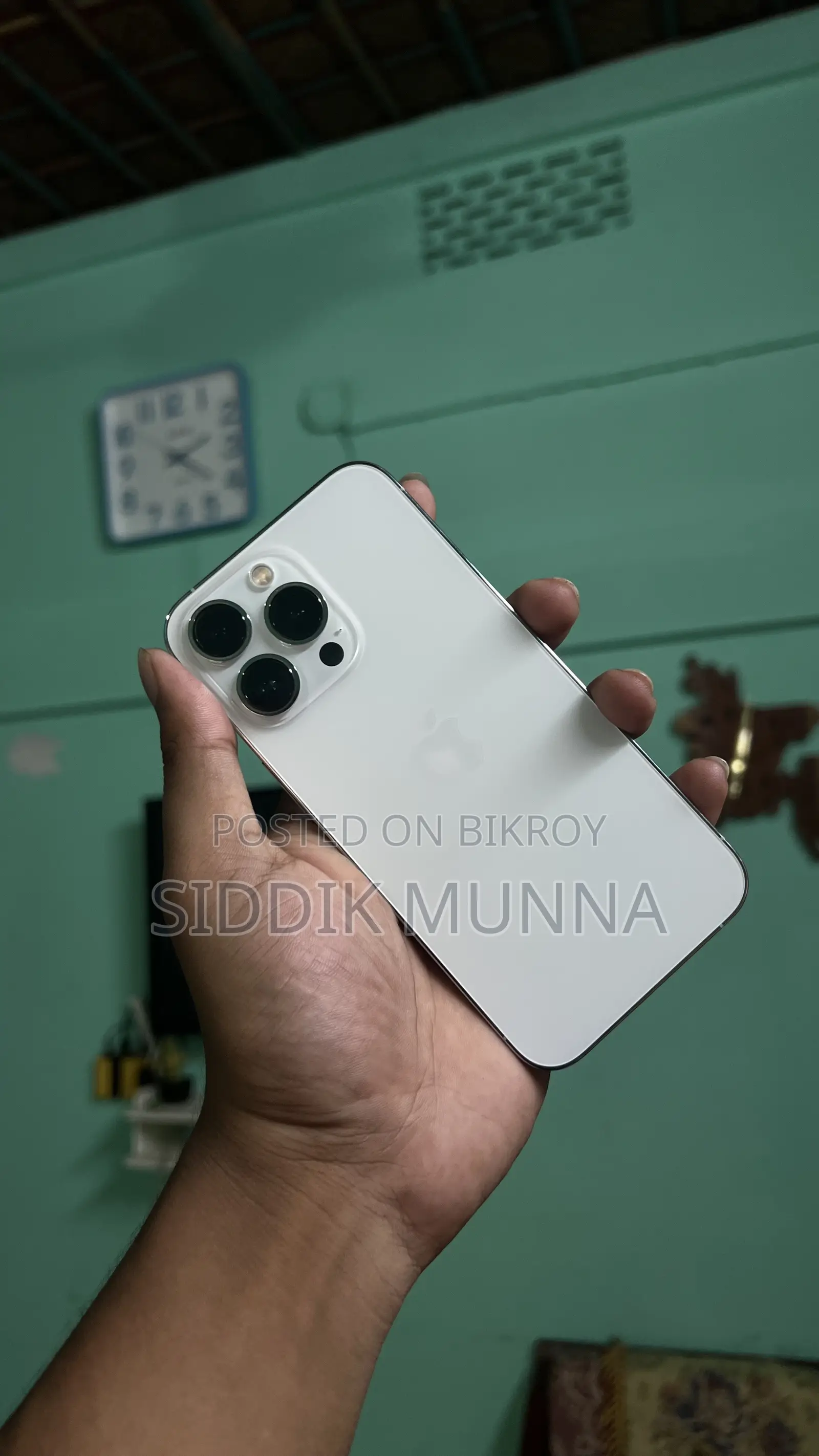 নতুন অ্যাপল আইফোন ১৩ প্রো ১২৮ জিবি সাদা