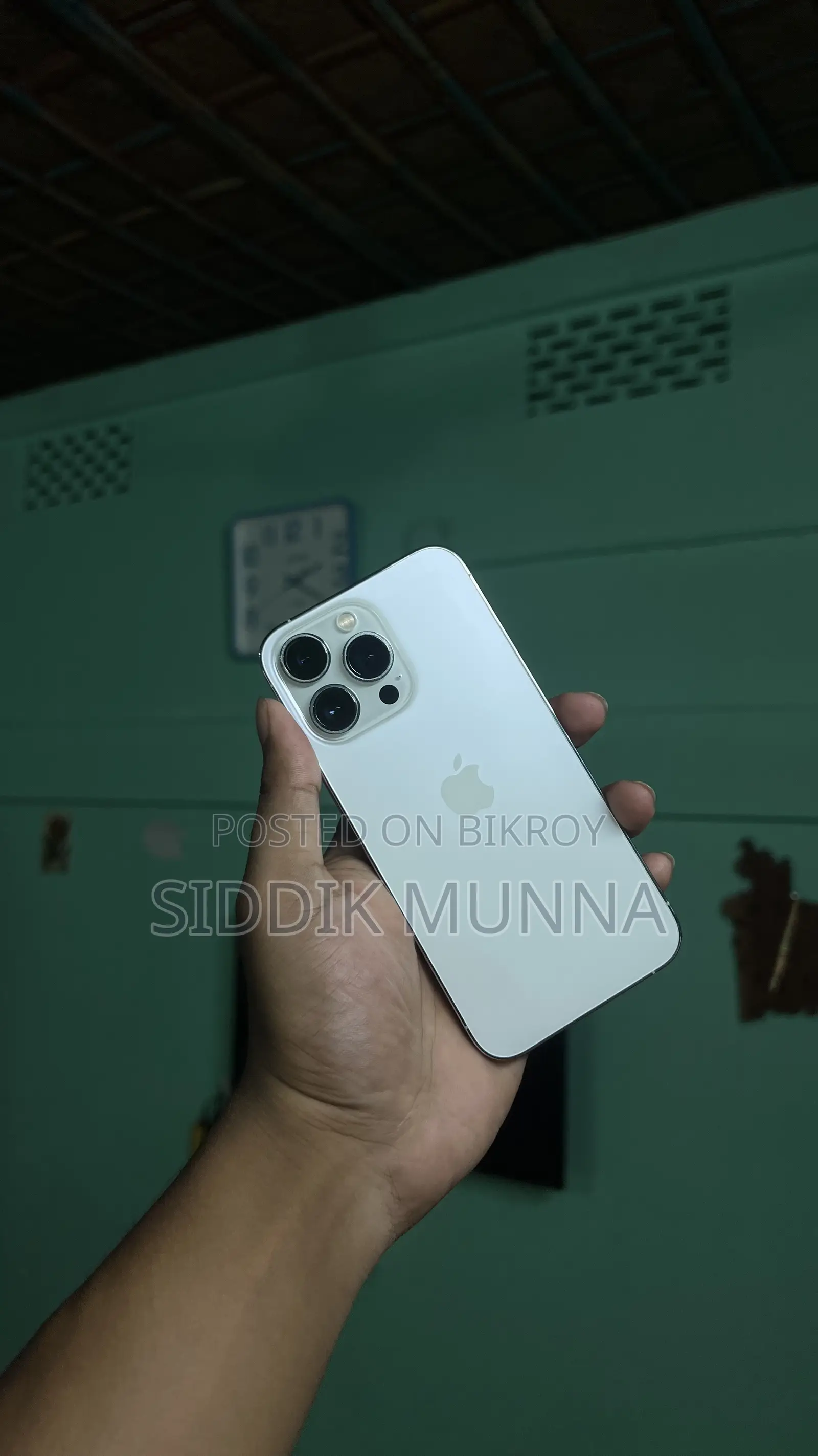 নতুন অ্যাপল আইফোন ১৩ প্রো ১২৮ জিবি সাদা
