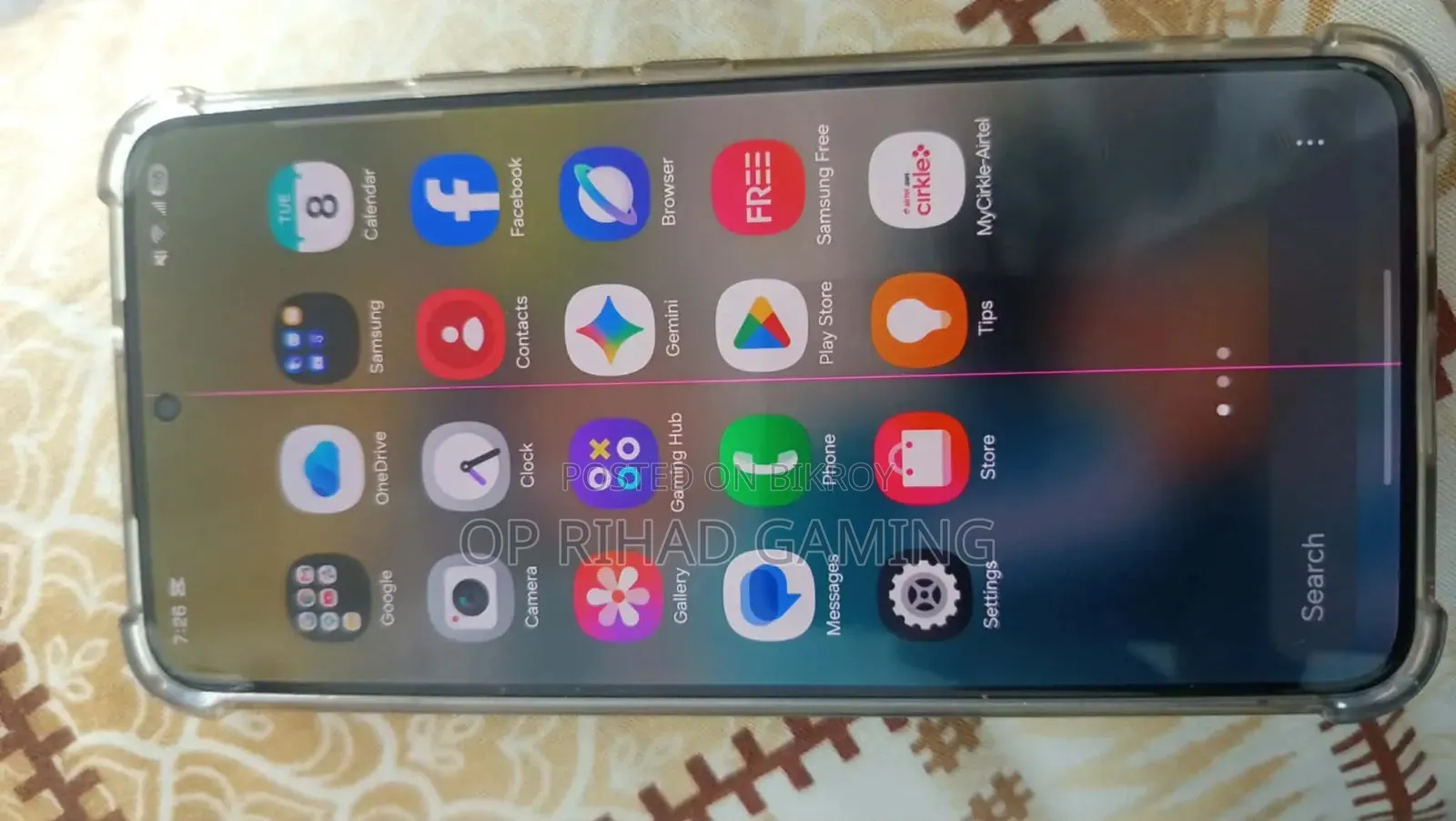 স্যামসাং গ্যালাক্সি এস২২ ৫জি ১২৮ জিবি ব্ল্যাক