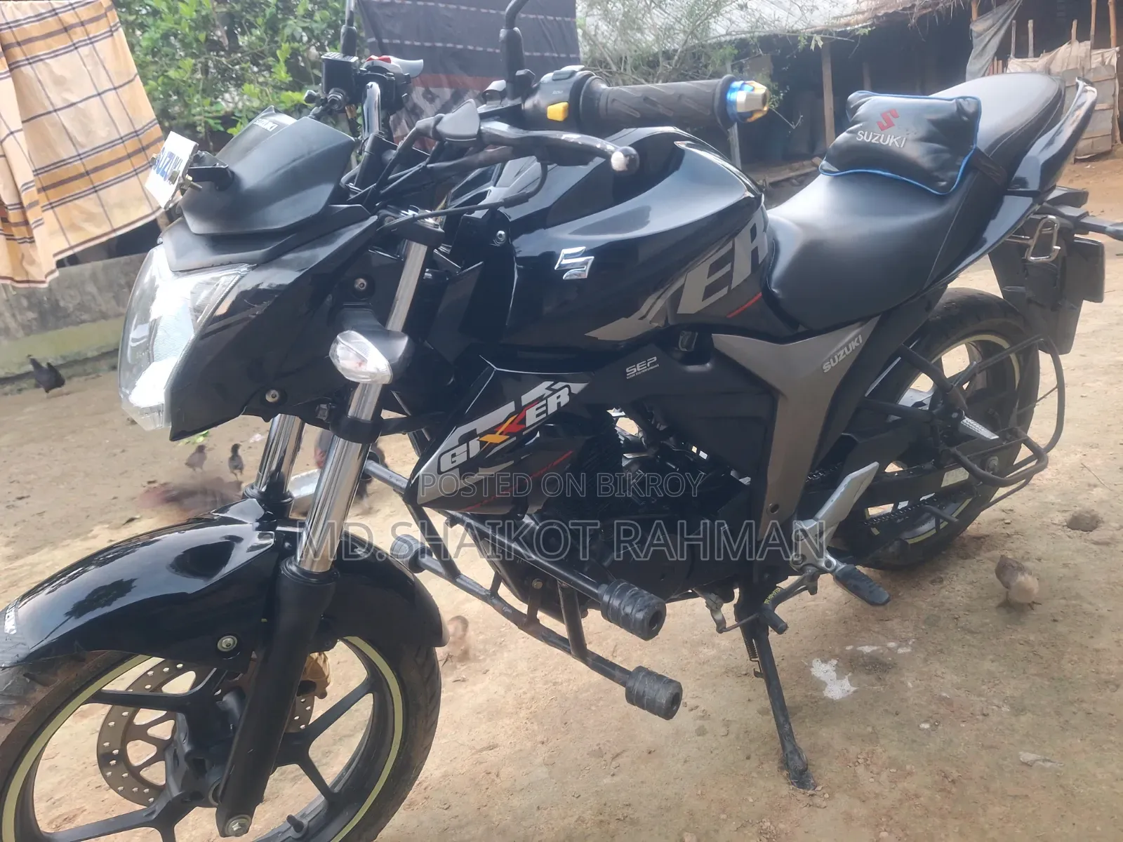 Suzuki Gixxer 2022 Black