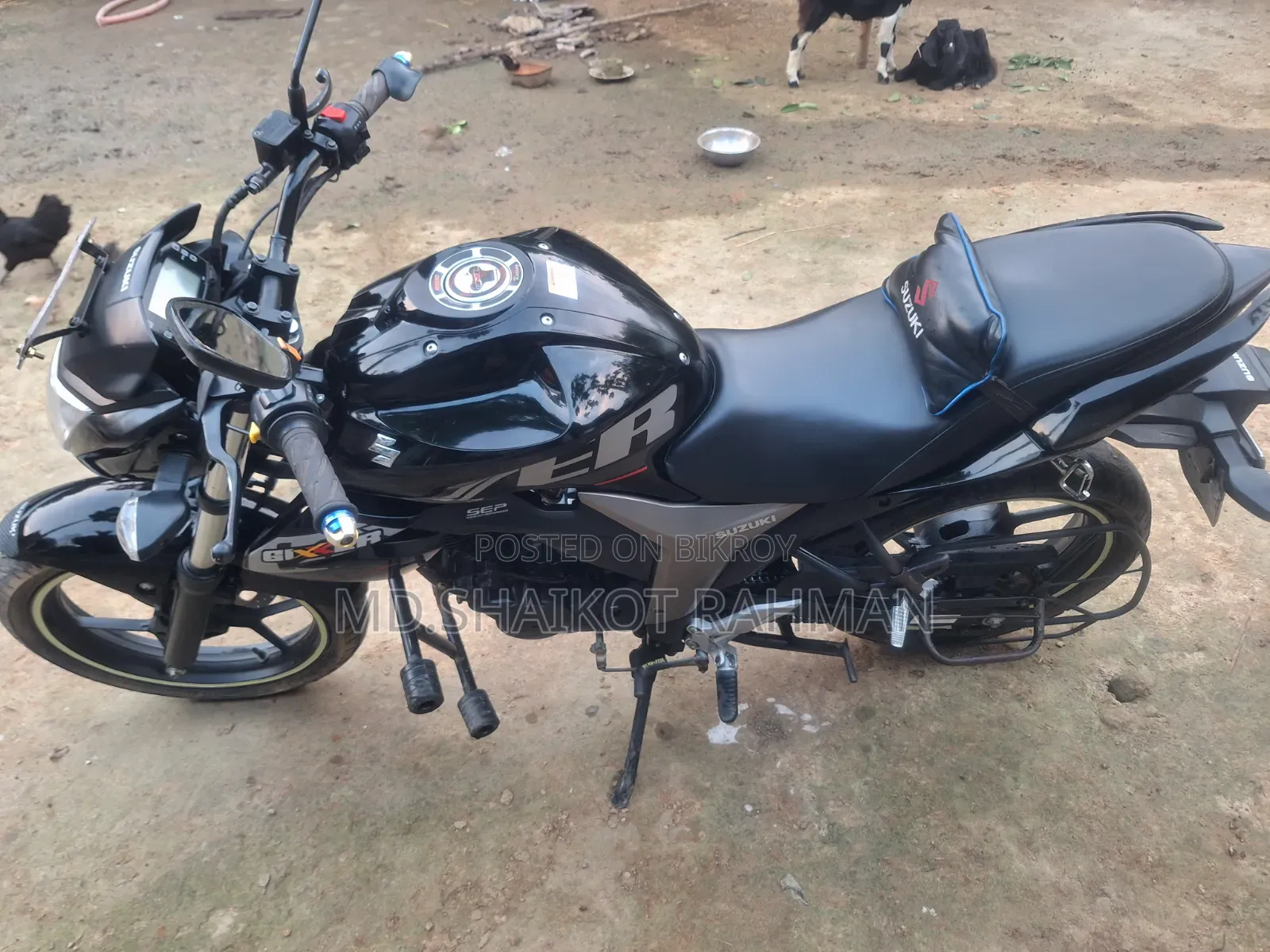 Suzuki Gixxer 2022 Black
