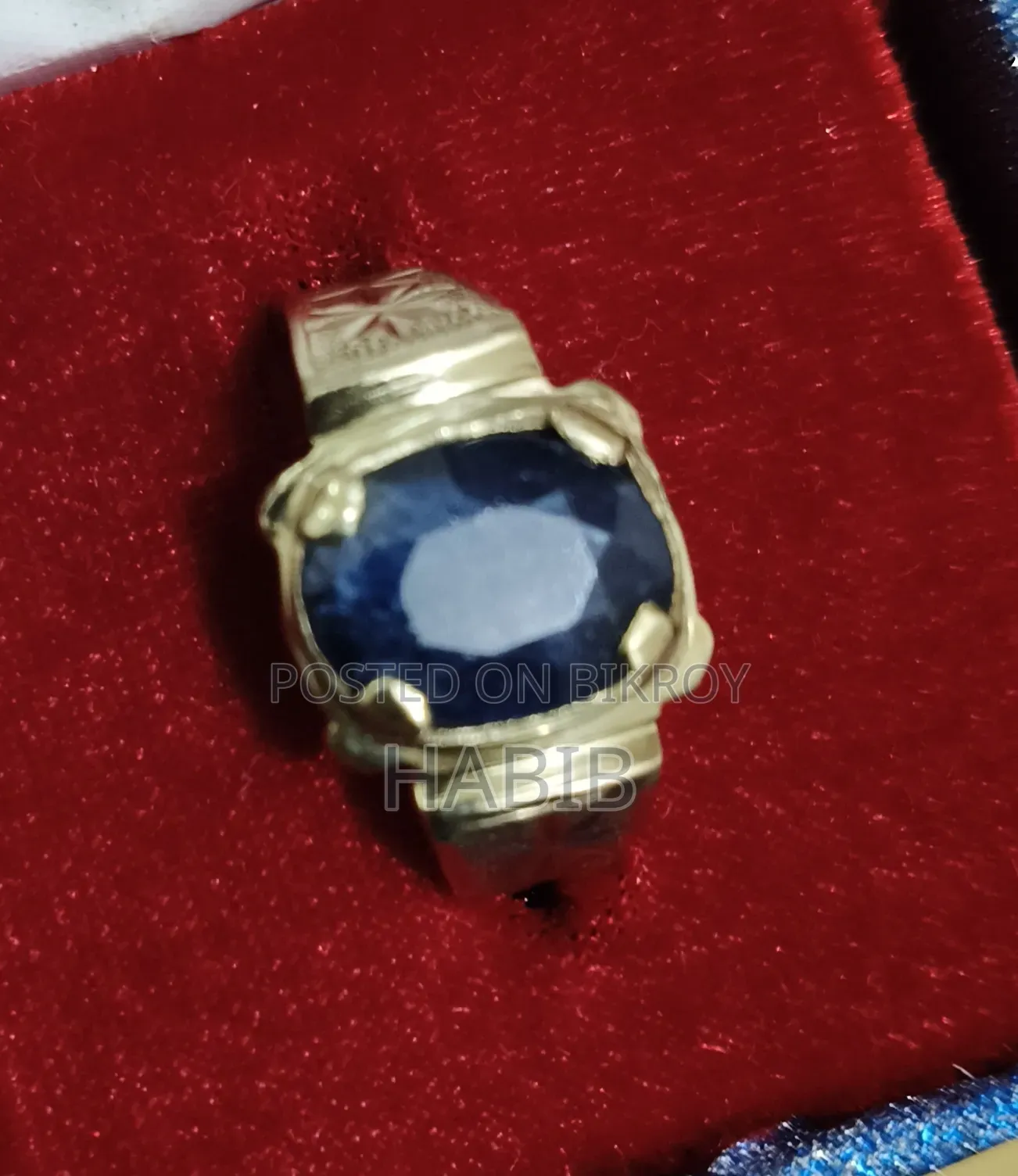 Blue Sapphire Ring