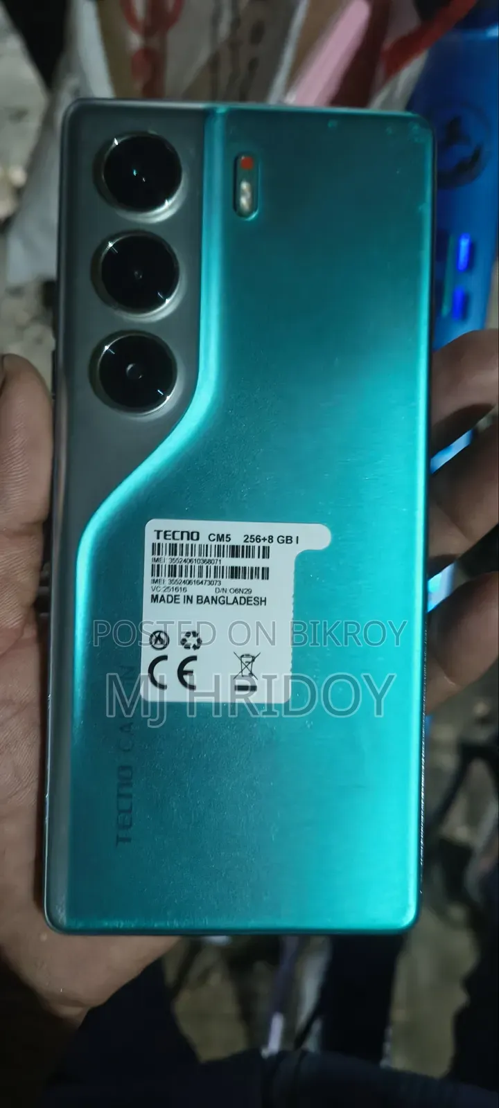 Tecno Camon 40 256 GB Blue
