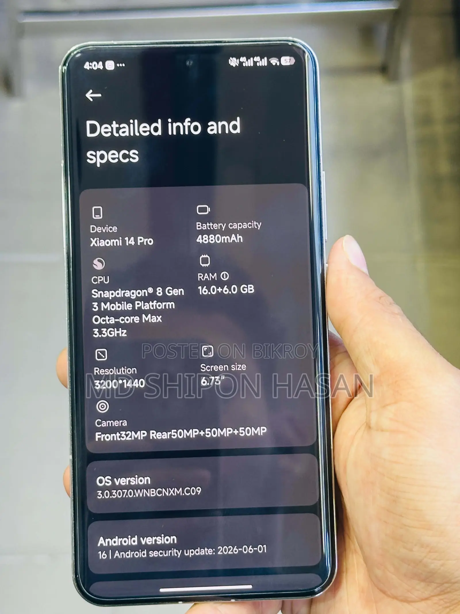 Xiaomi 14 Pro 512 GB White