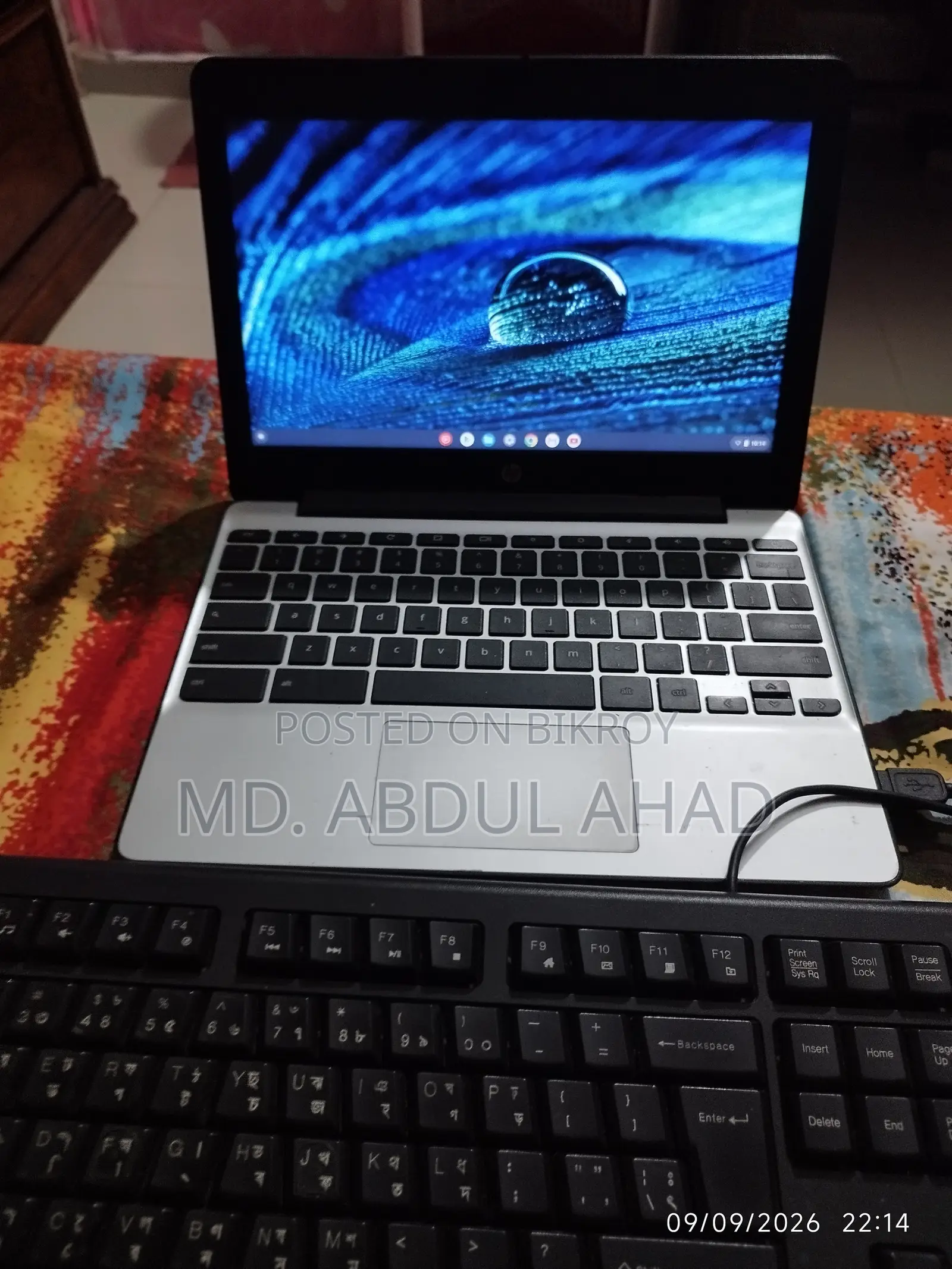 Laptop HP Chromebook 2gb Intel HDD 128gb