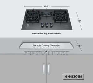GH-8301M - Gazi Smiss Gas Stove