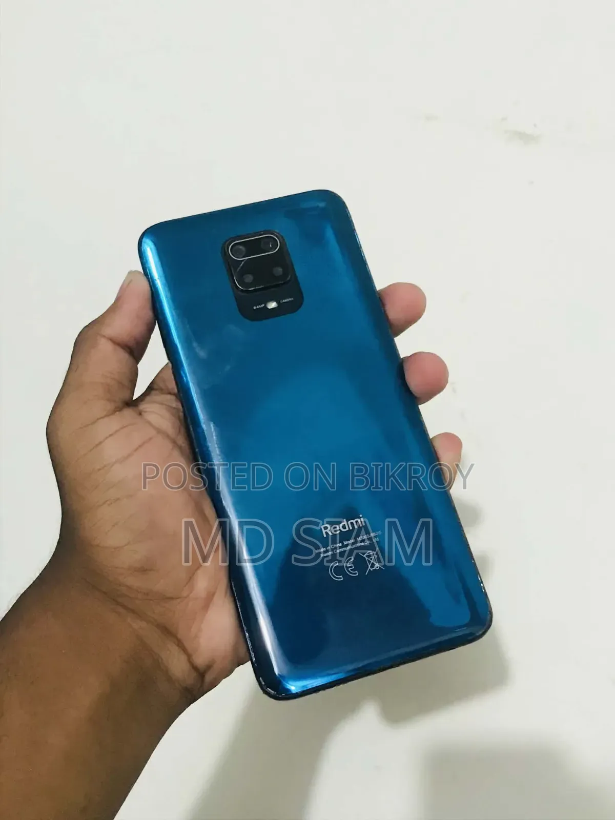 শাওমি রেডমি নোট ৯ প্রো ম্যাক্স ১২৮ জিবি ব্লু