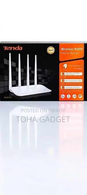 টেন্ডা এফ৬ ৩০০ এমবিপিএস রাউটার