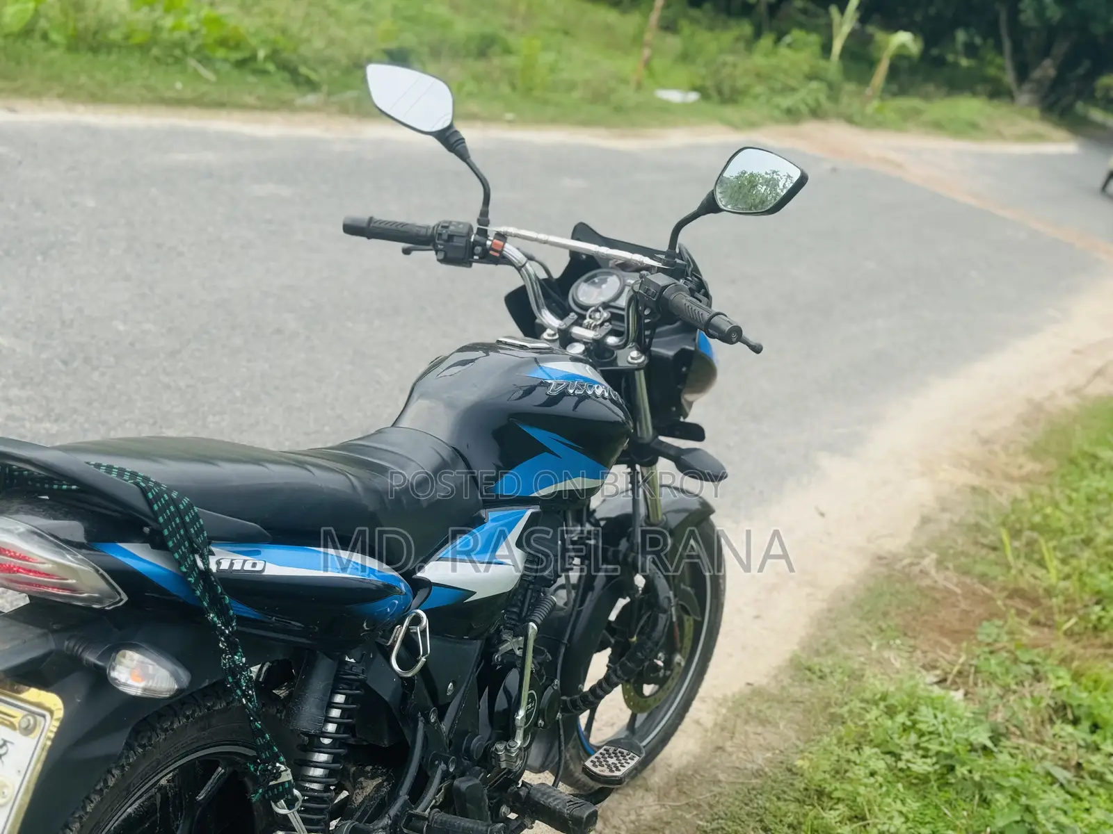 নতুন বাজাজ ডিসকভার ১১০ ২০২২ ব্লু