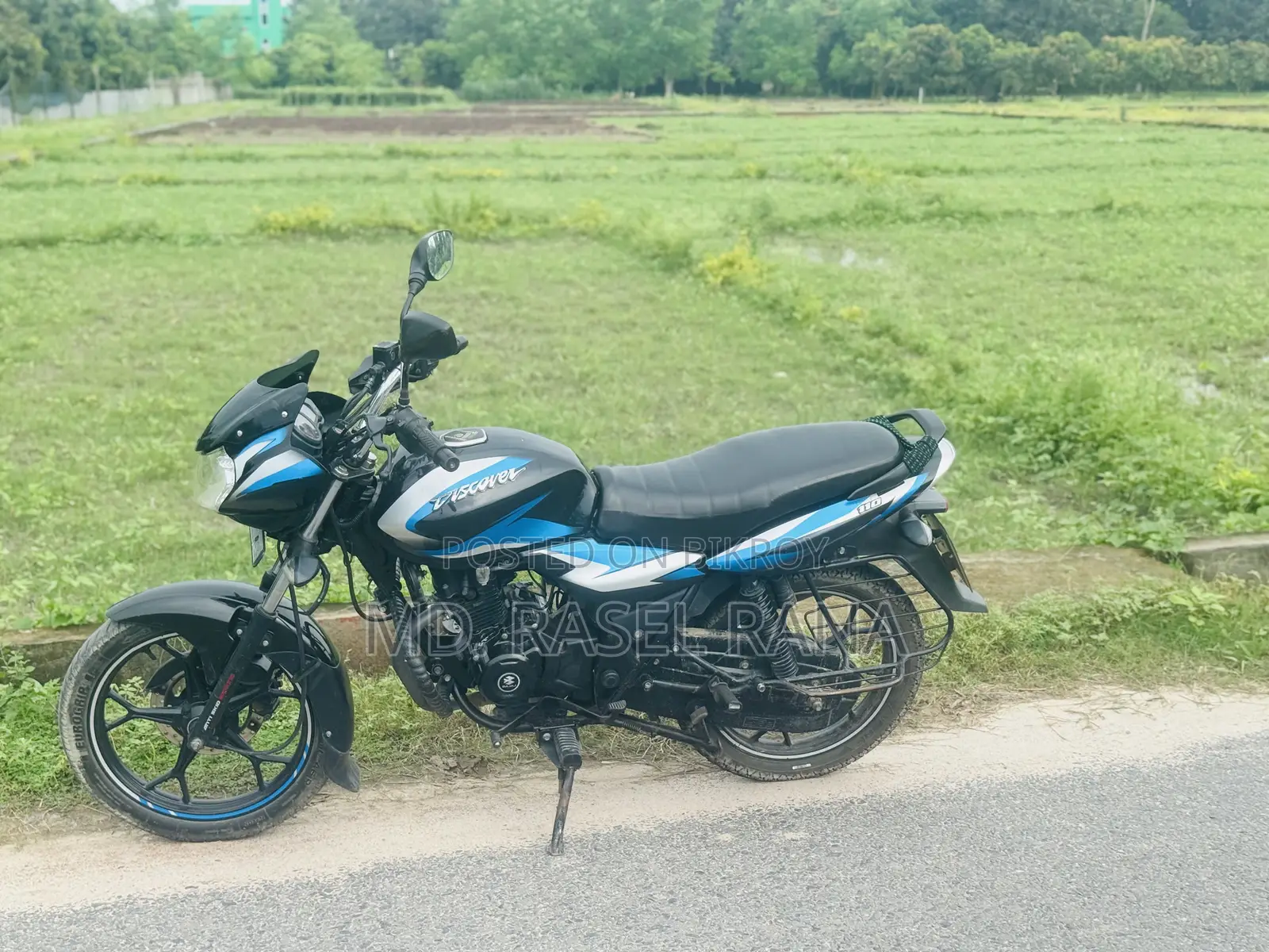 নতুন বাজাজ ডিসকভার ১১০ ২০২২ ব্লু