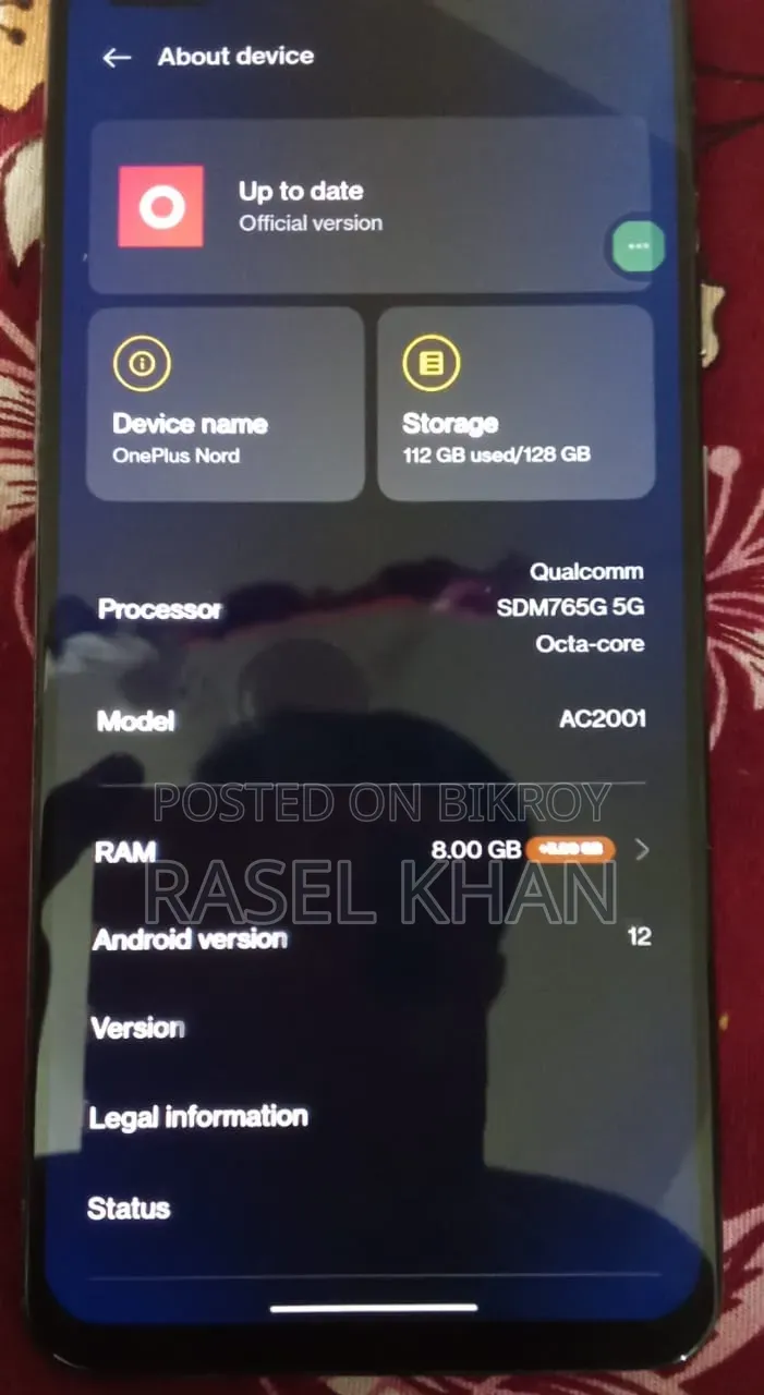 OnePlus Nord 128 GB Gray