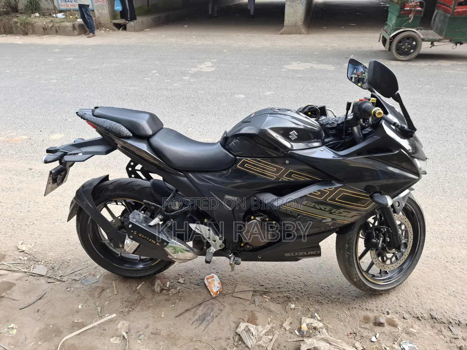 New Suzuki Gixxer SF 250 2024 Black