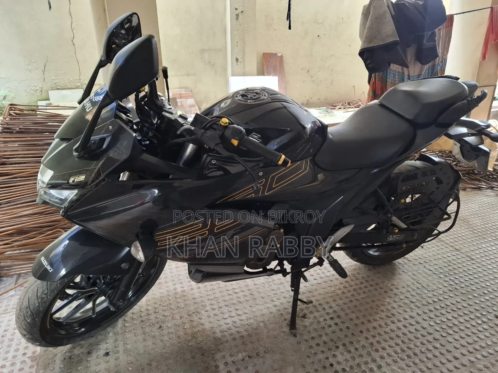 New Suzuki Gixxer SF 250 2024 Black