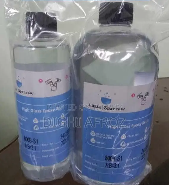 High Gloss Epoxy Resin 800a-S1 | New/Unused | 3:1 Ratio |