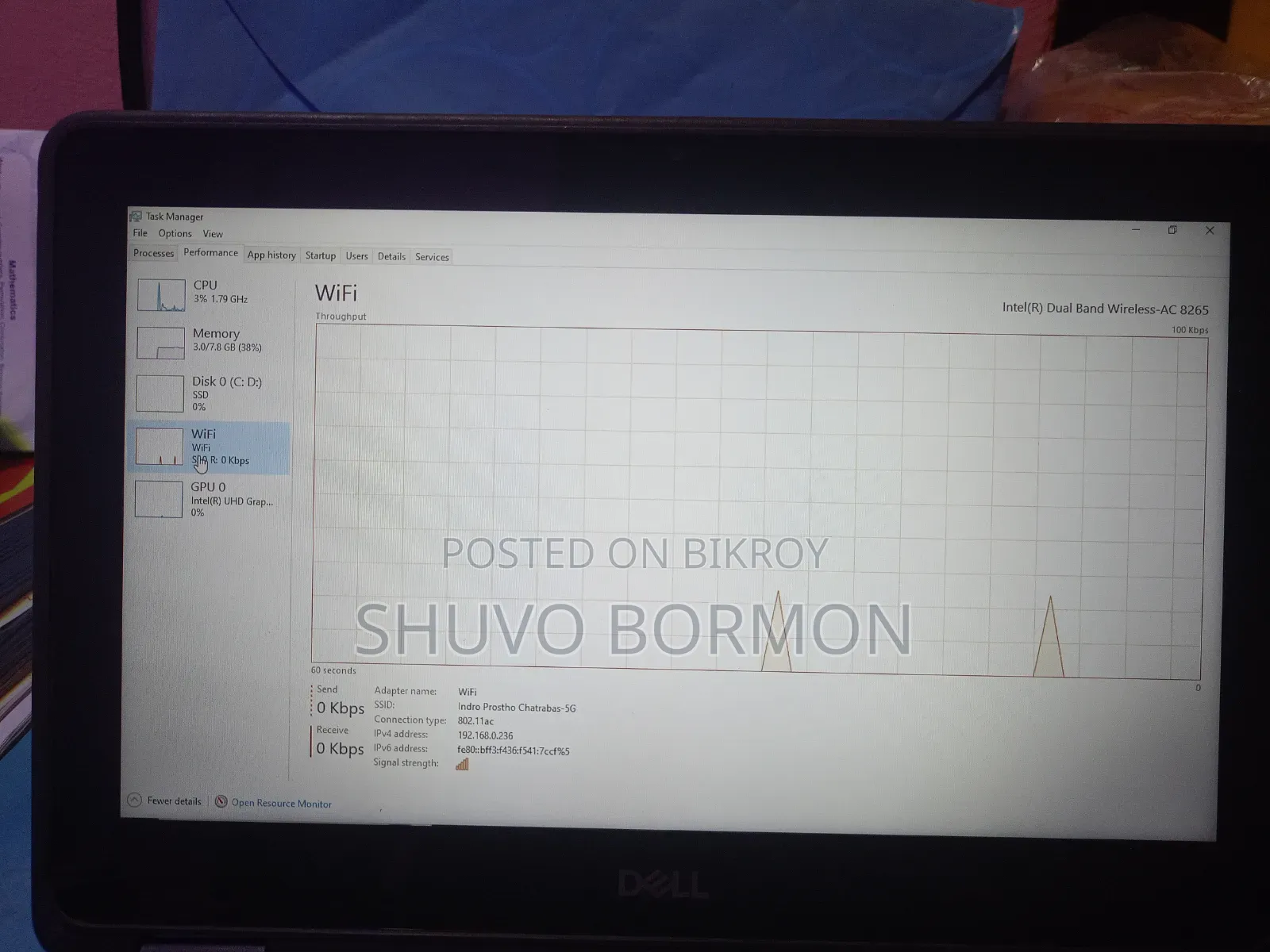 Laptop Dell Latitude 3190 2-in-1 8GB Intel SSD 128GB