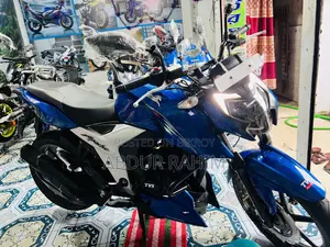 টিভিএস আপাচে আরটিআর ১৬০ ৪ভি ২০২৩ নীল