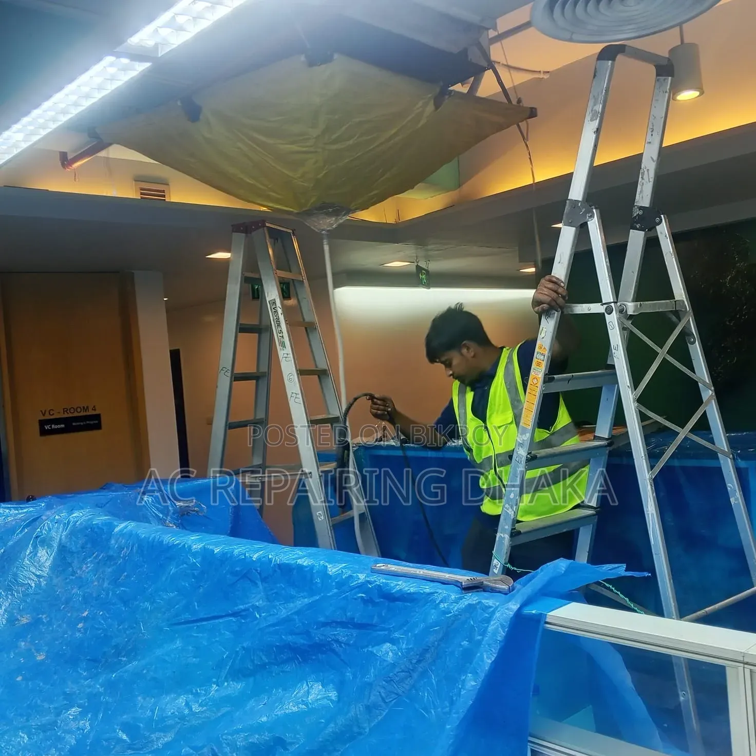 AC Servicing Work in Progress