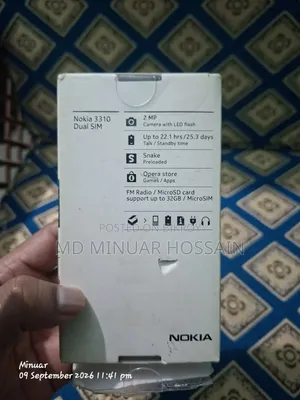 New Nokia 3310 Blue