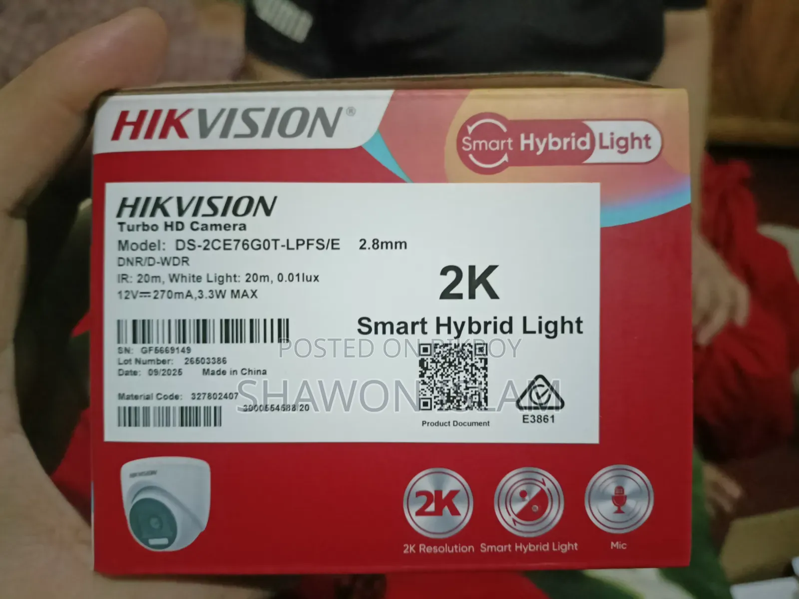 CC Camera & DVR Machine Power Adapter and Video Ballun and Harddisk