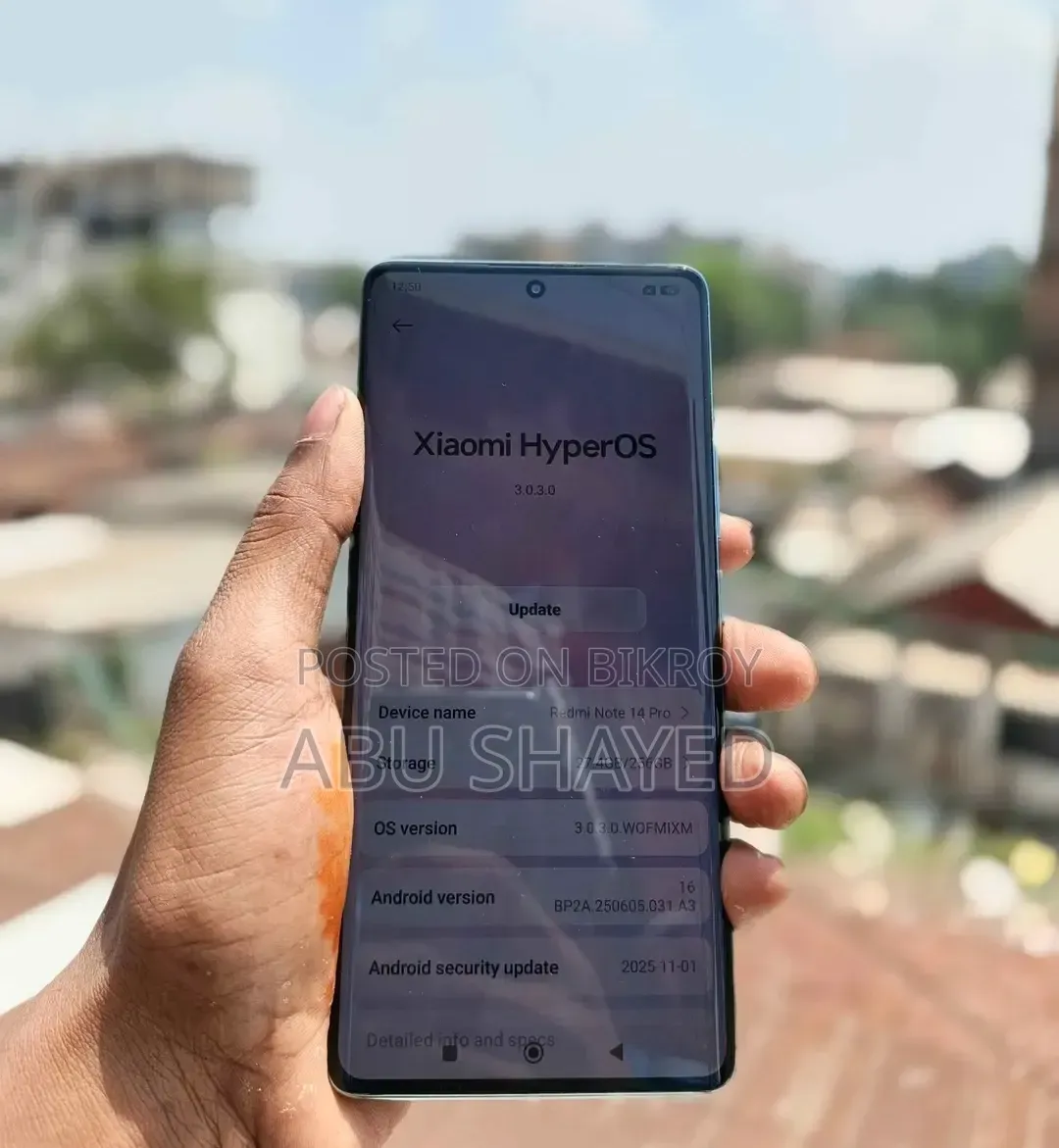 Xiaomi Redmi Note 14 Pro 5G 256 GB Blue