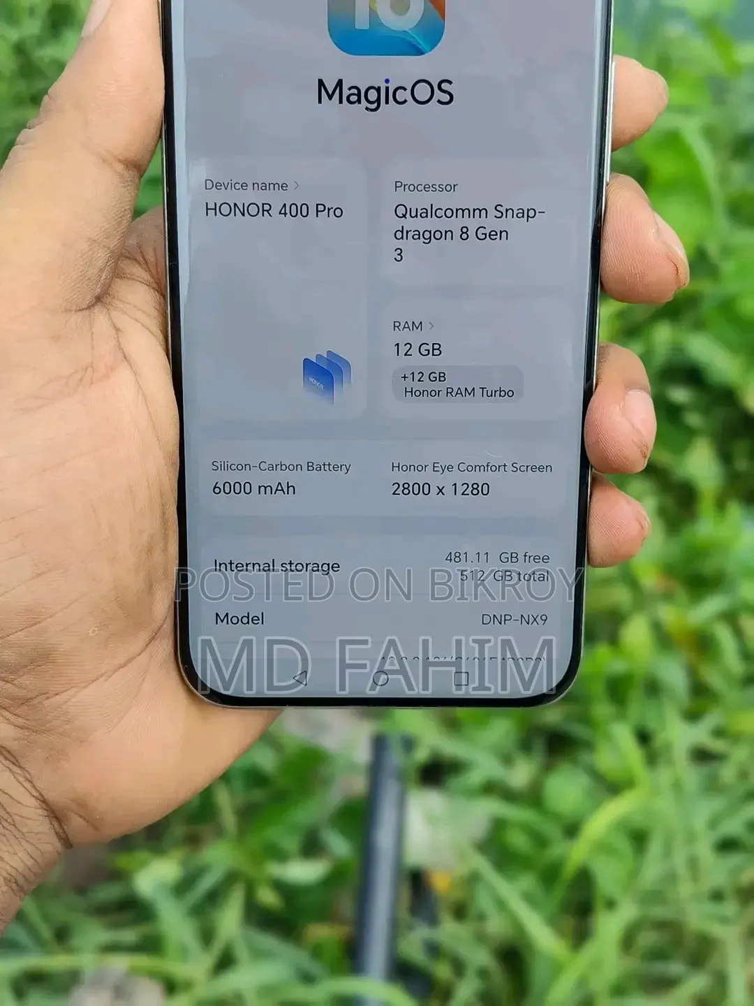 Honor 400 Pro 256 GB White