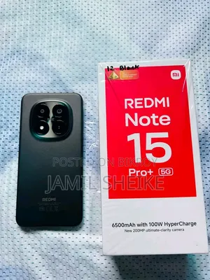 Xiaomi Redmi Note 15 Pro+ 256 GB Black