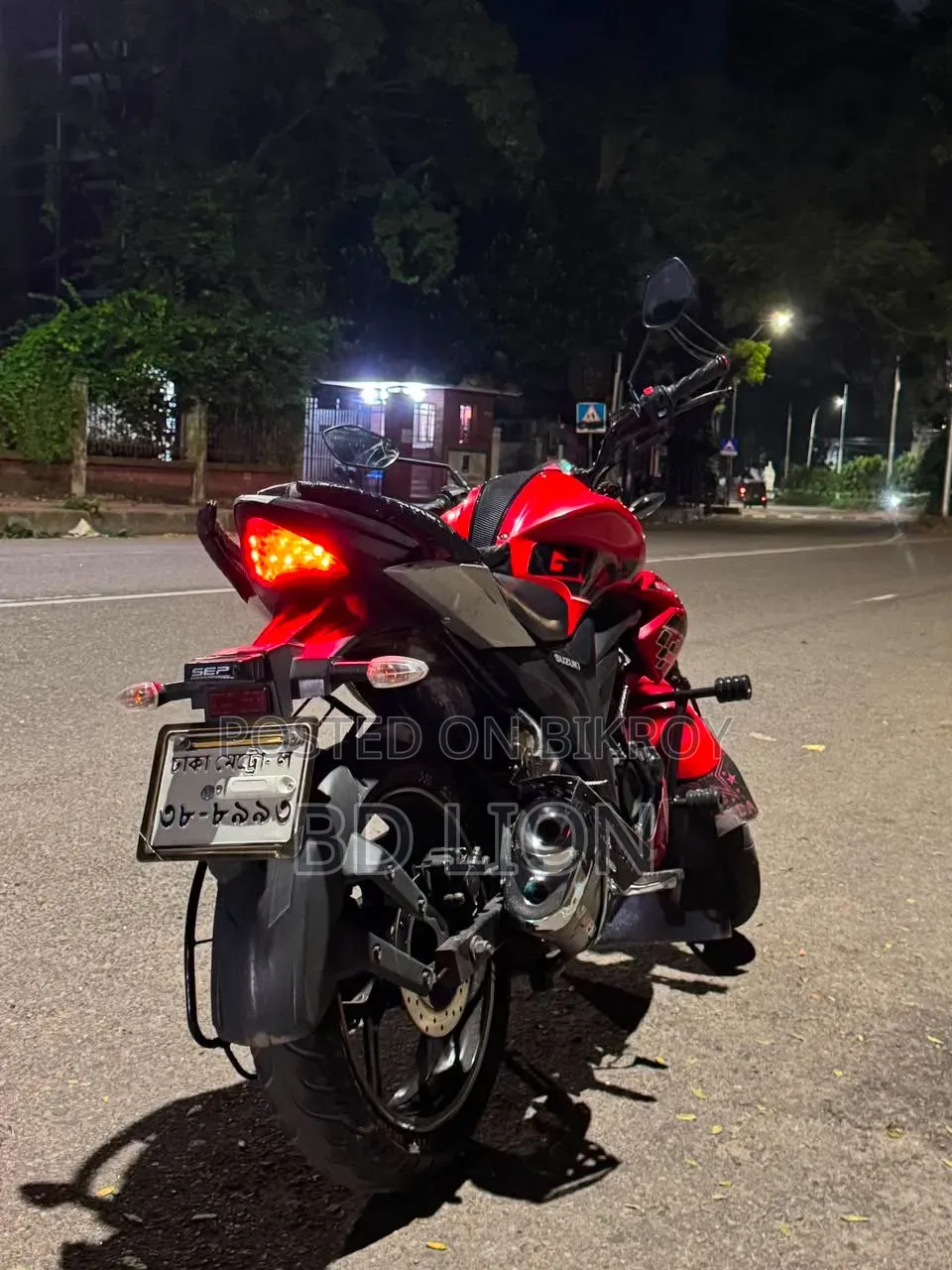 Suzuki Gixxer 2018 Red