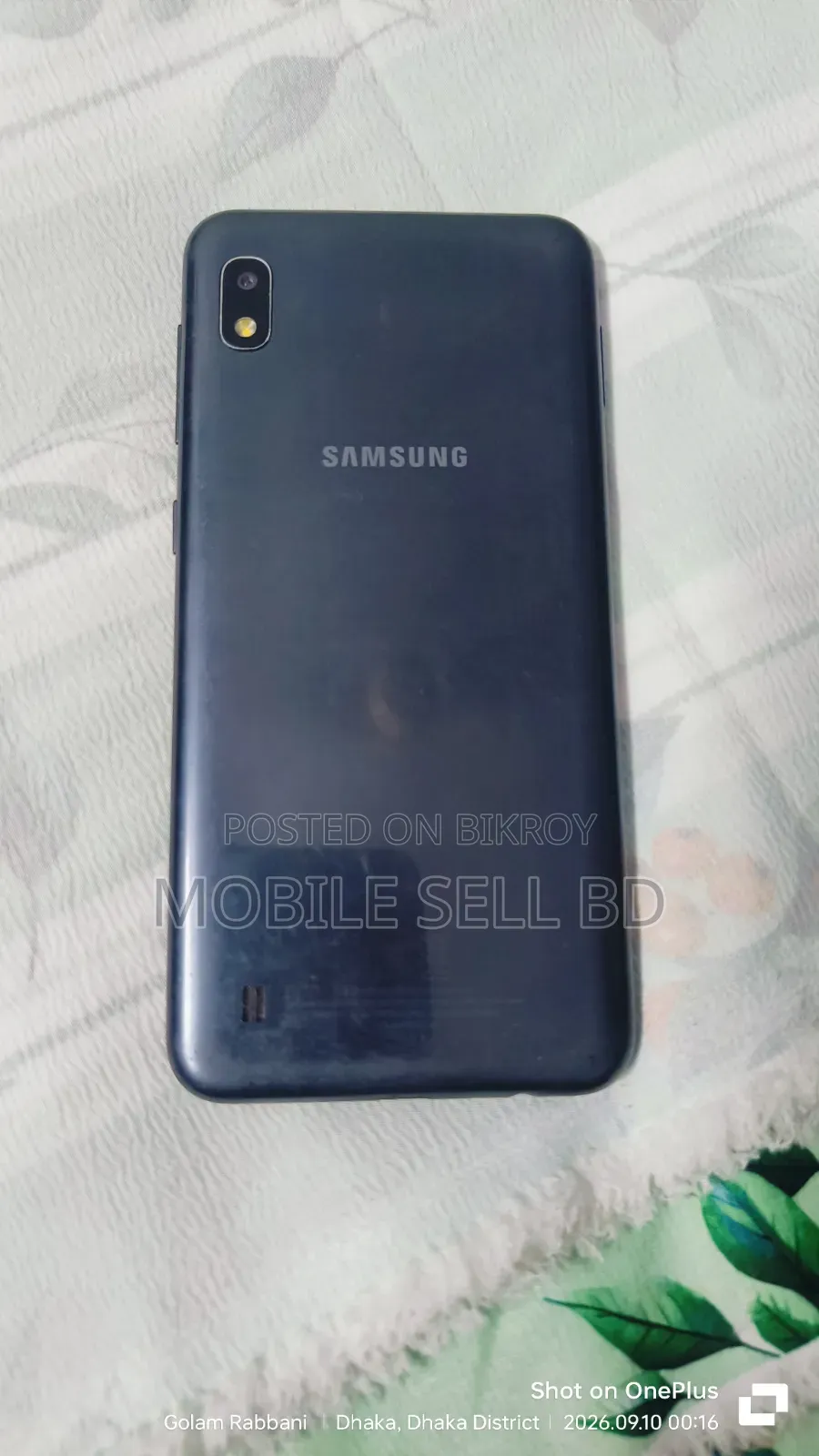স্যামসাং এ১০ ৩২ জিবি ব্লু