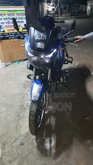 TVS Apache RTR 160 2v Refresh X-connect 2020 Blue