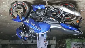 TVS Apache RTR 160 2v Refresh X-connect 2020 Blue