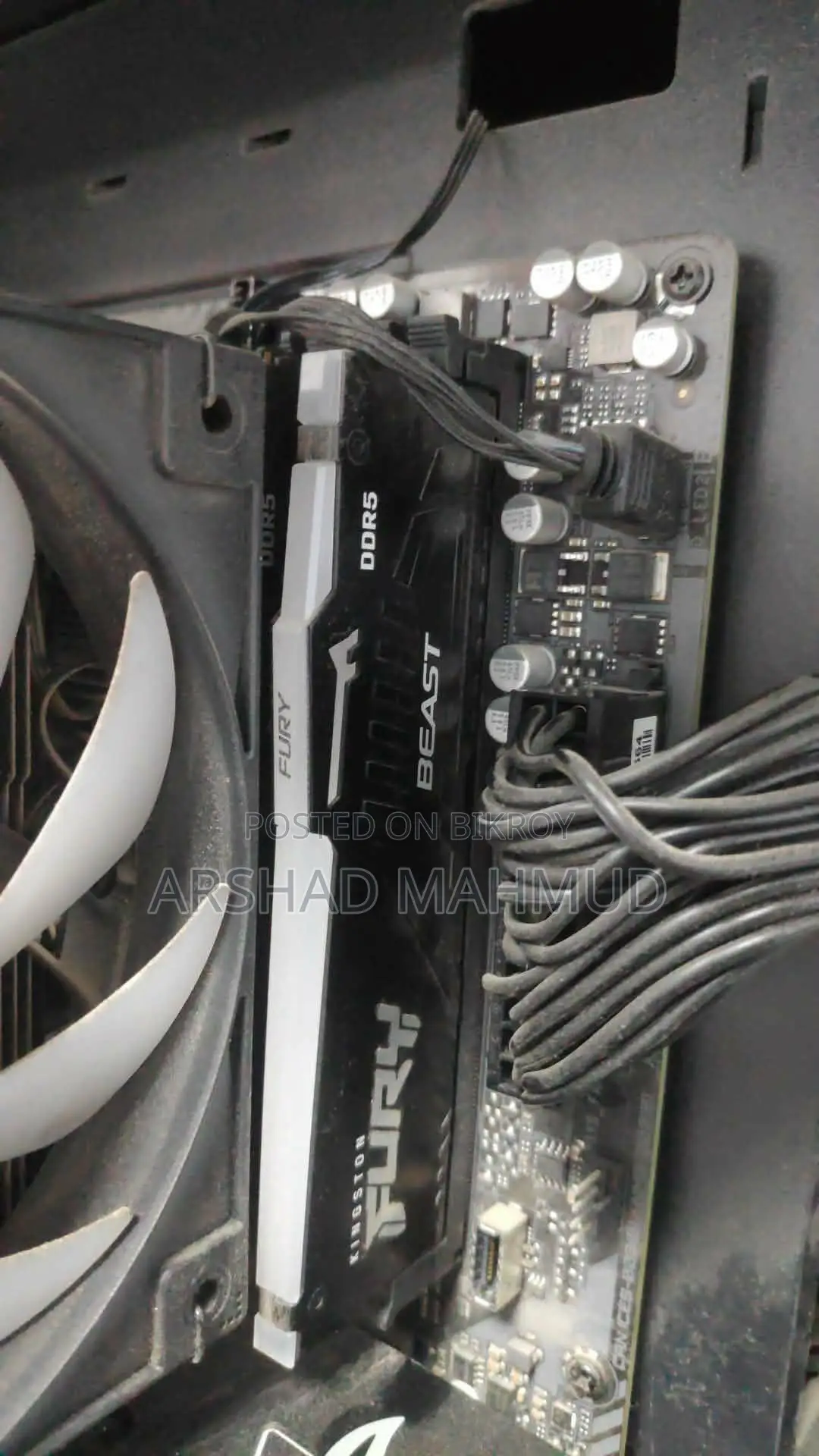 Kingston Fury Beast 16gb 6000mhz Cl30 Ddr5 Expo RGB Desktop Ram