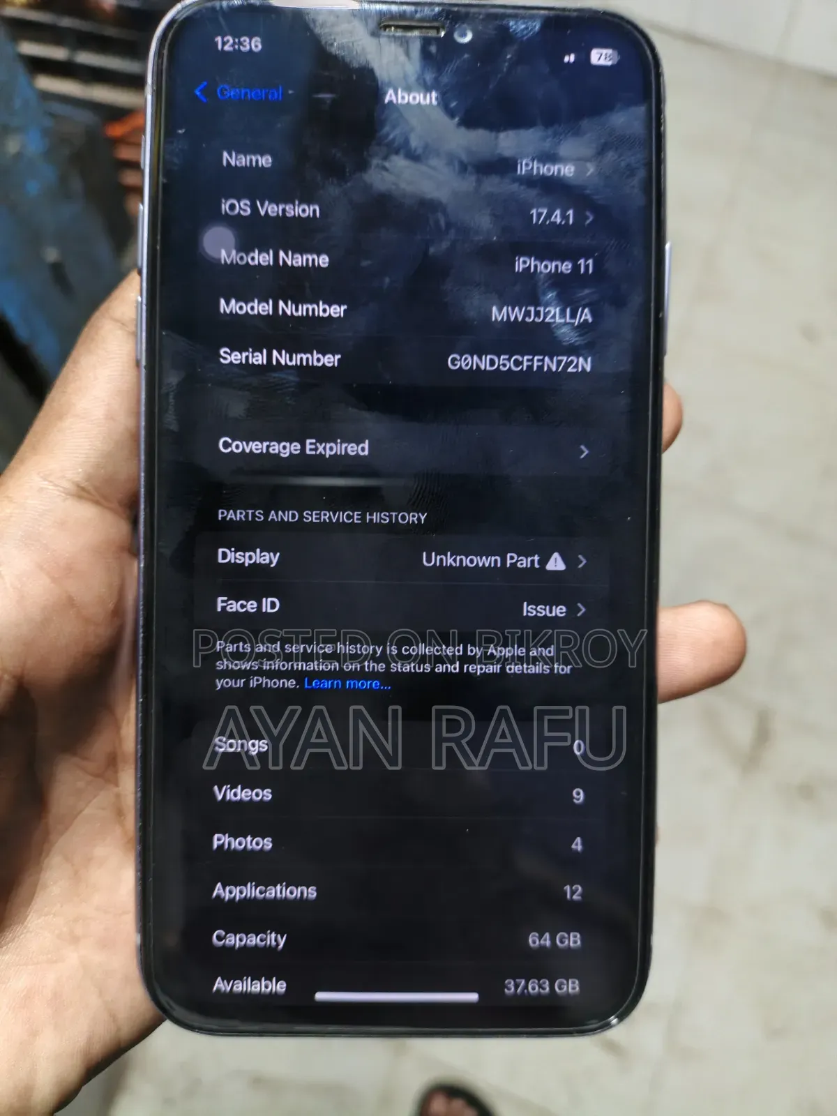 Apple iPhone 11 64 GB Blue