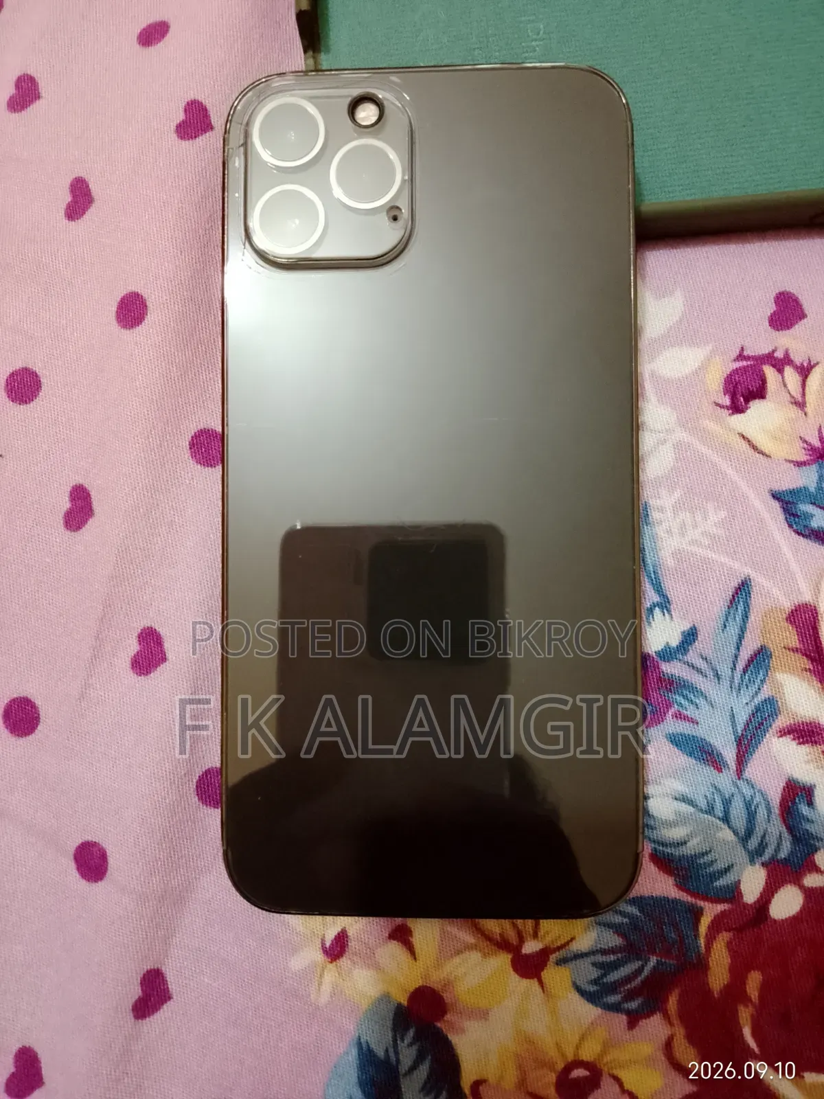 অ্যাপল আইফোন ১২ প্রো ১২৮ জিবি গ্রাফাইট