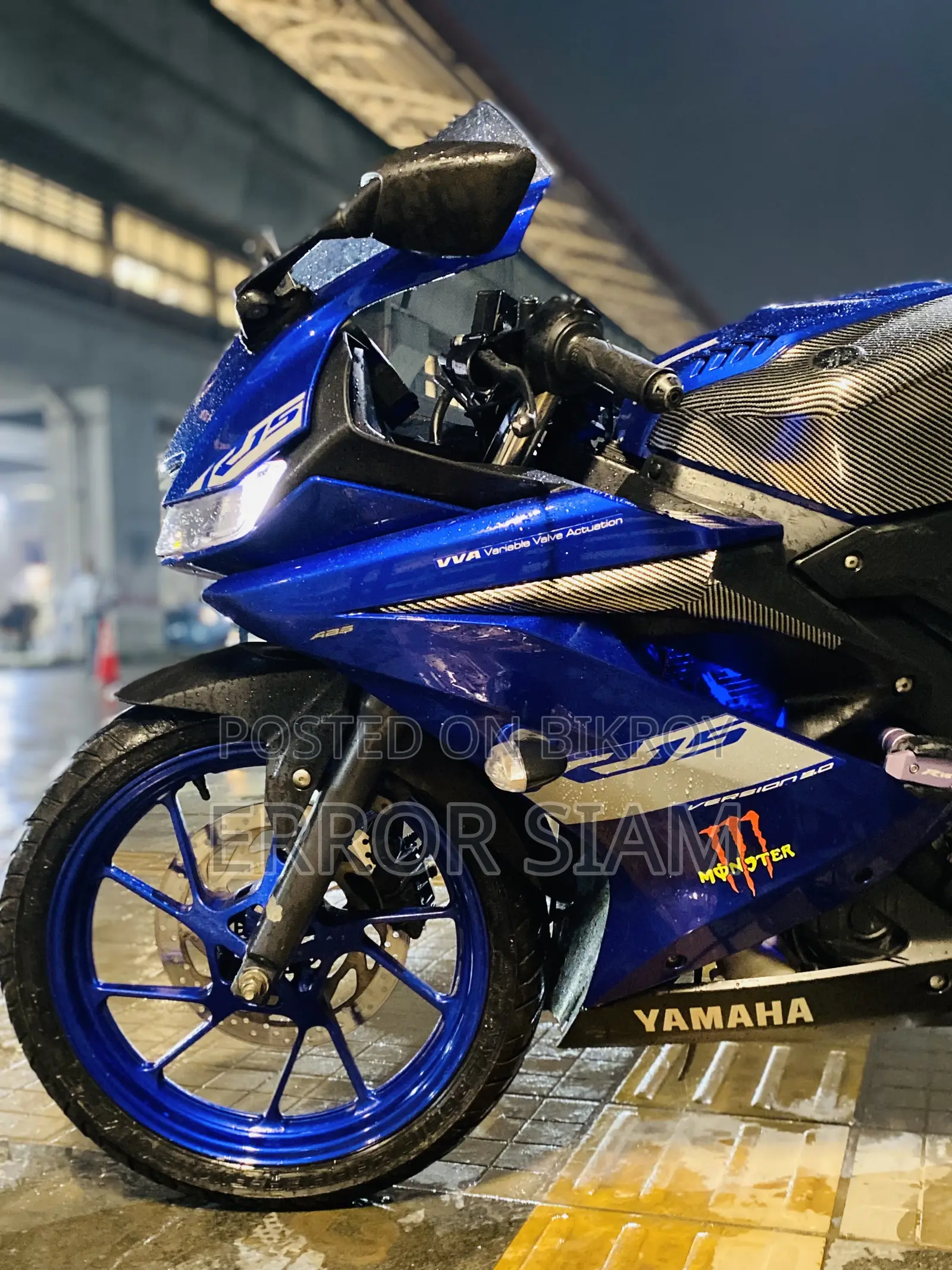 Yamaha YZF-R15 Version 3 2020 Blue