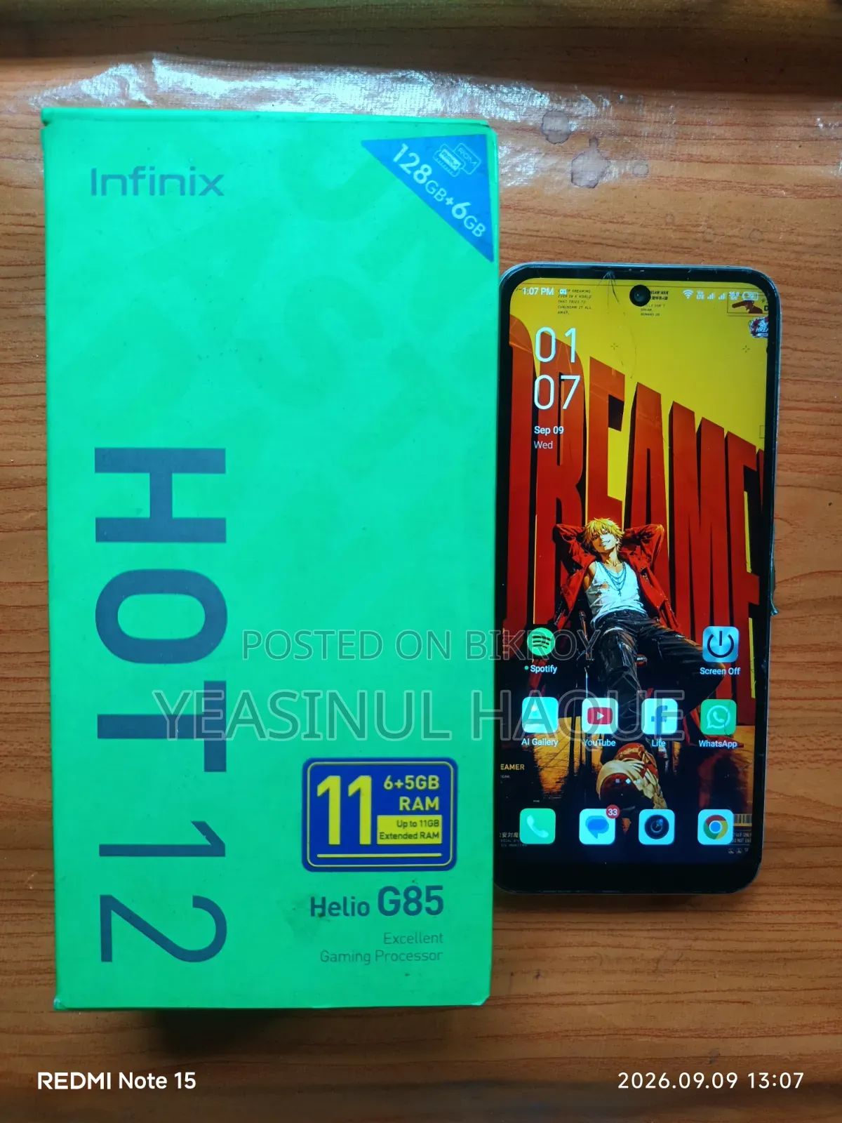 Infinix Hot 12 128 GB White