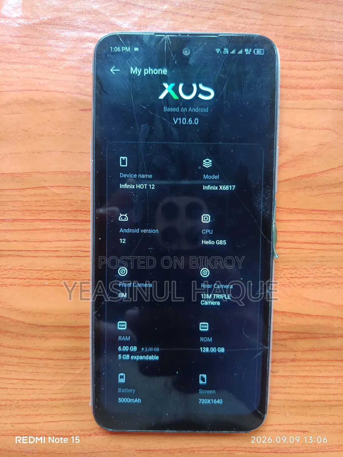 Infinix Hot 12 128 GB White