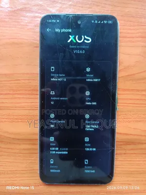 Infinix Hot 12 128 GB White