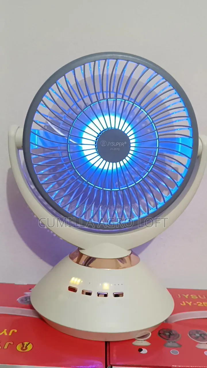 JY-2570 Rechargeable Fan / Charge Fan