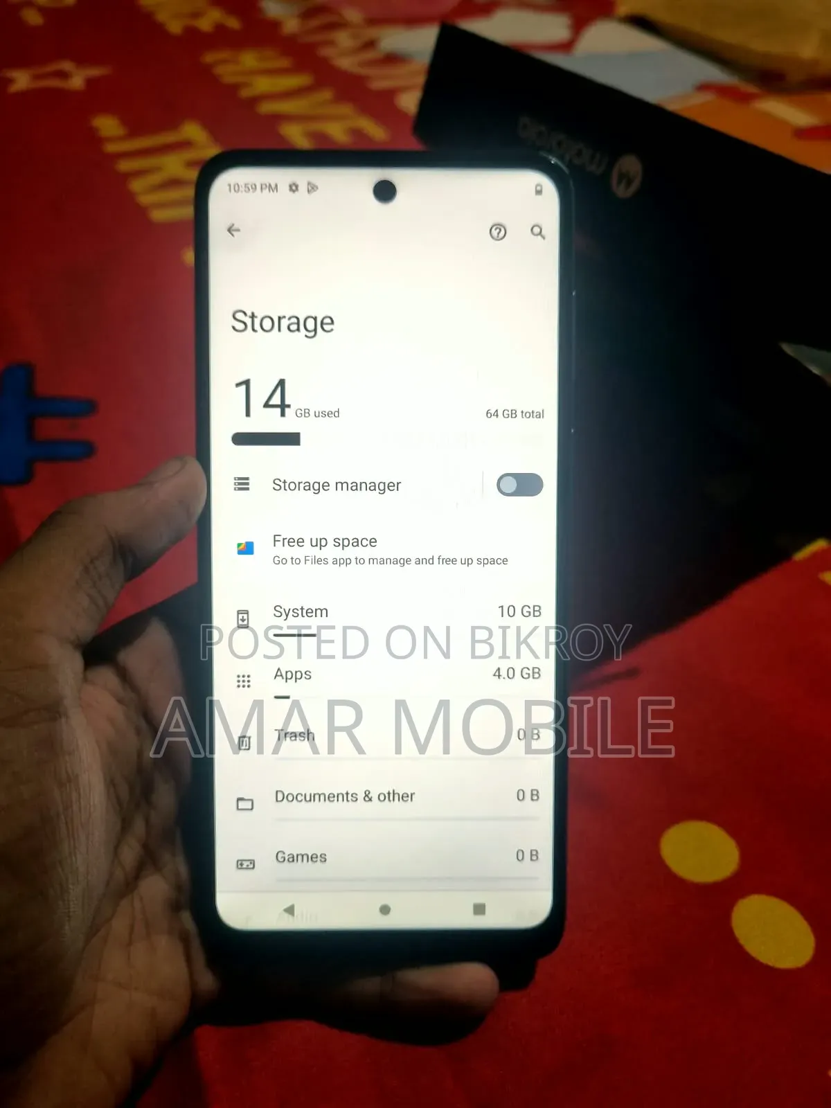 Motorola Moto E22s 64 GB Blue