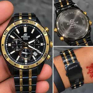ব্র্যান্ড: CASIO EDIFICE • মডেল: EFR-534 • মডিউল: 5378 • রঙ: কালো