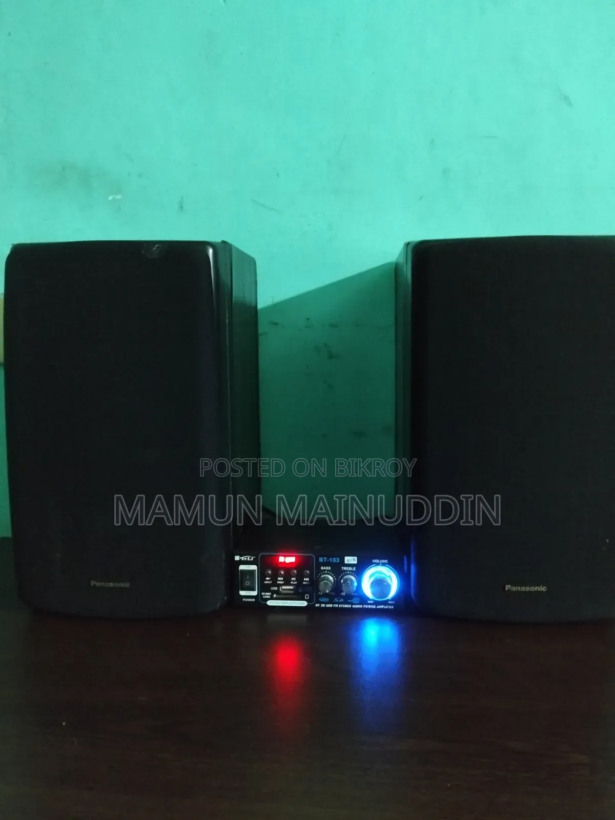 Panasonic Speaker and Amplifier