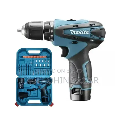 Makita 12V Max Cordless Drill Machine | Complete Kit | Battery+Charger