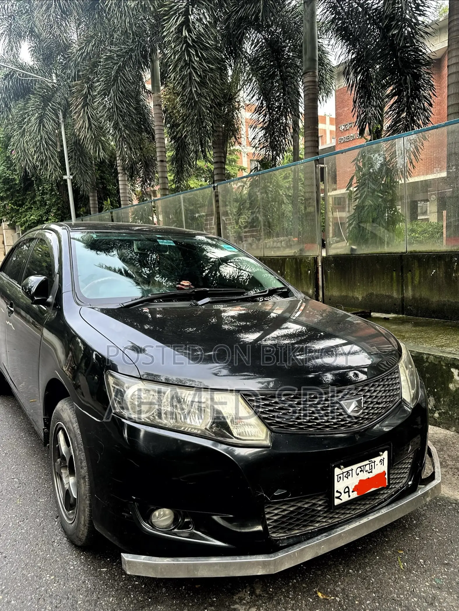 টয়োটা অ্যালিয়ন ২০০৮ কালো
