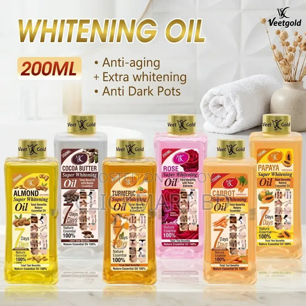 Veetgold Whitening Body Oil (200ml)