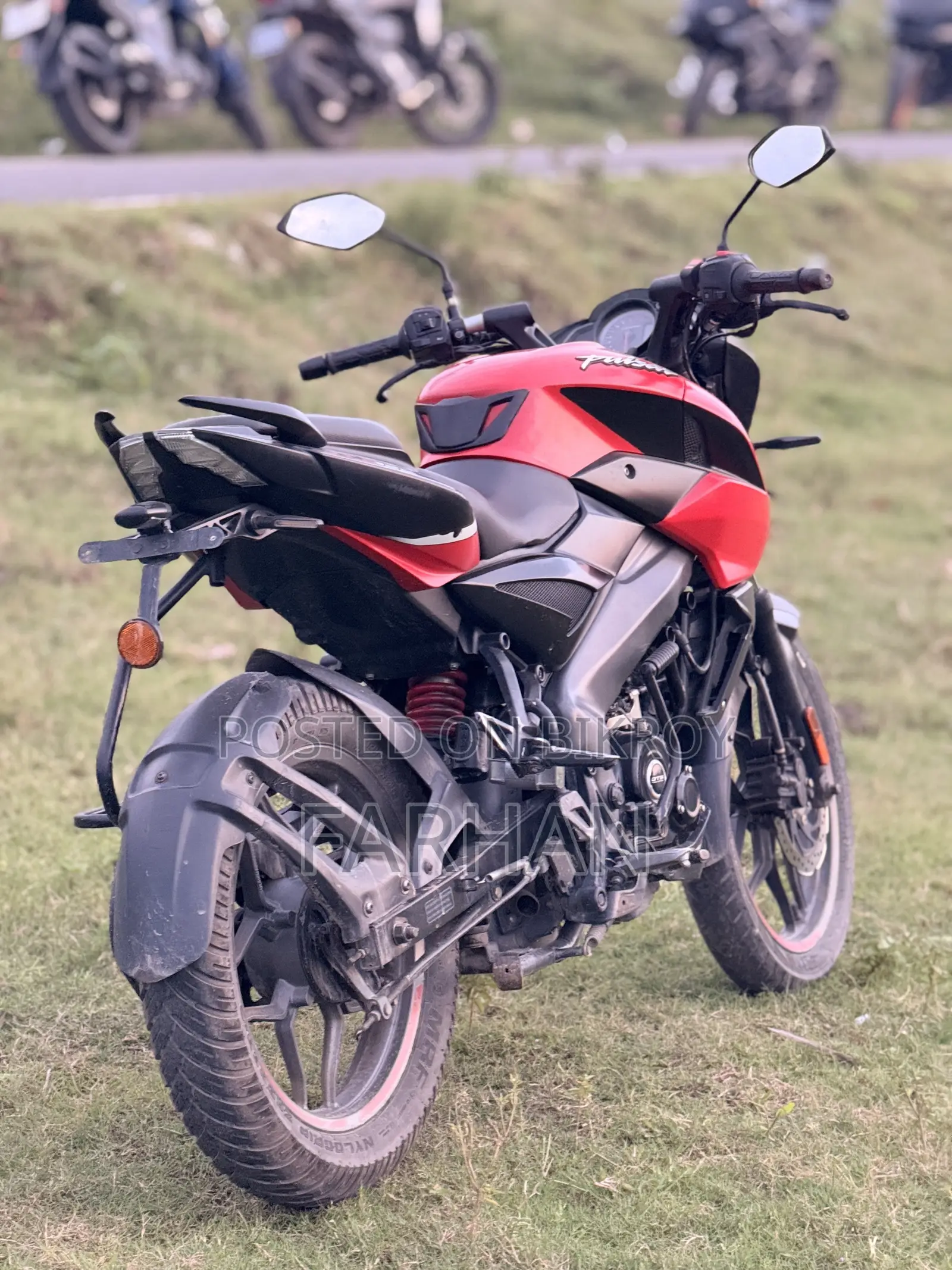 New Bajaj Pulsar NS125 2024 Red