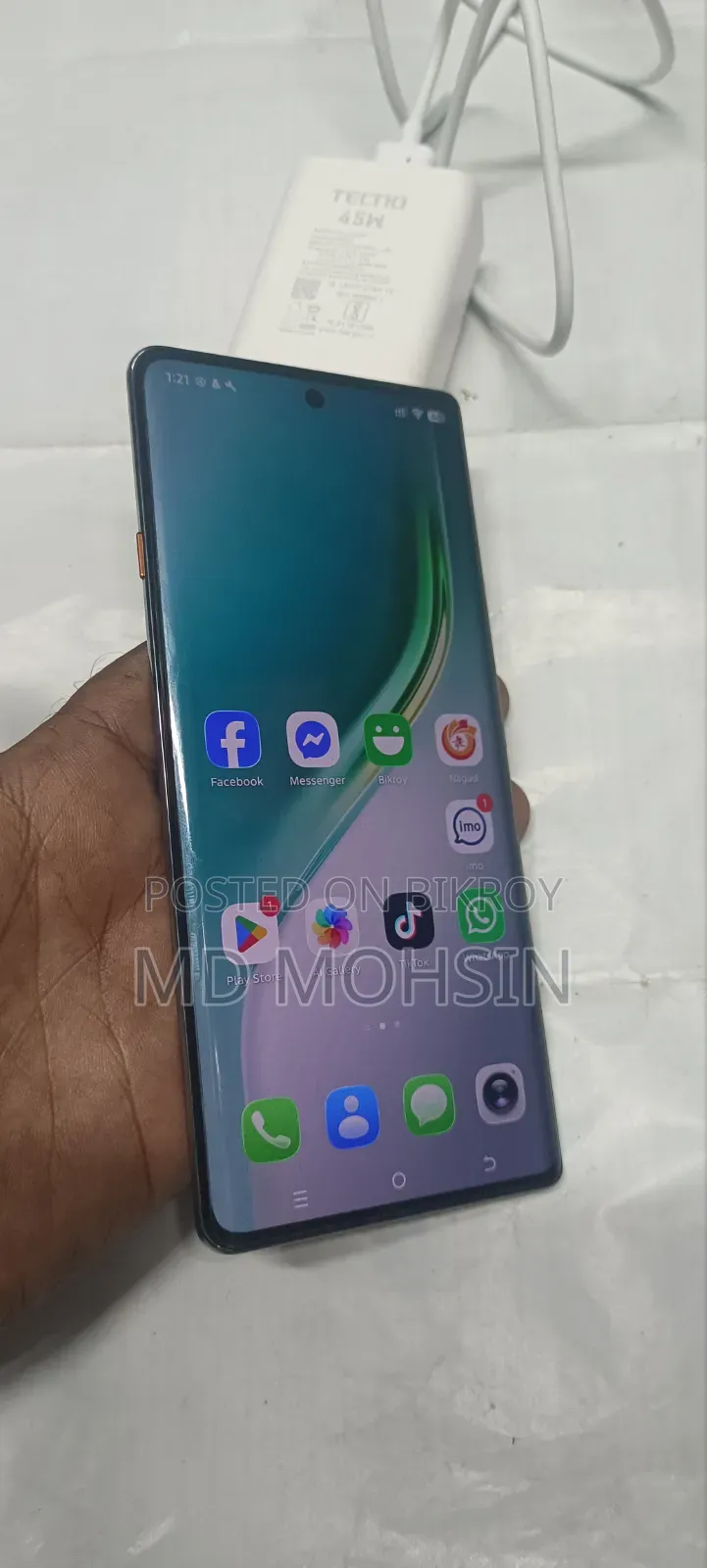 Tecno Camon 40 Pro 4G 256 GB Graphite