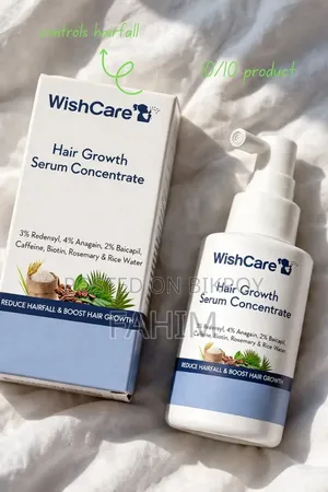 WishCare Hair Growth Serum Concentrate | Anti Hair Fall Serum | 30ml