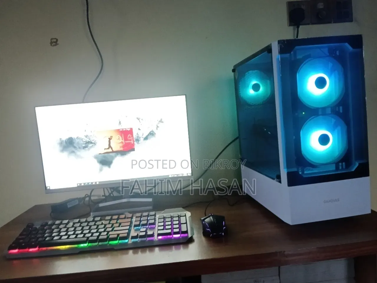 Desktop Computer Msi 8gb Amd Ryzen 5 SSD 512gb